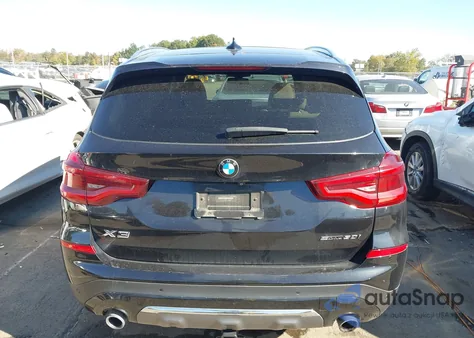 2019 BMW X3 Sdrive30I from USA, damaged, VIN 5UXTR7C57KLR48821